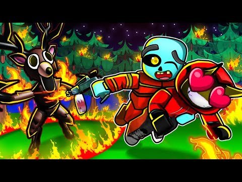 BURNING DOWN THE FOREST in 99 Nights in The Forest…